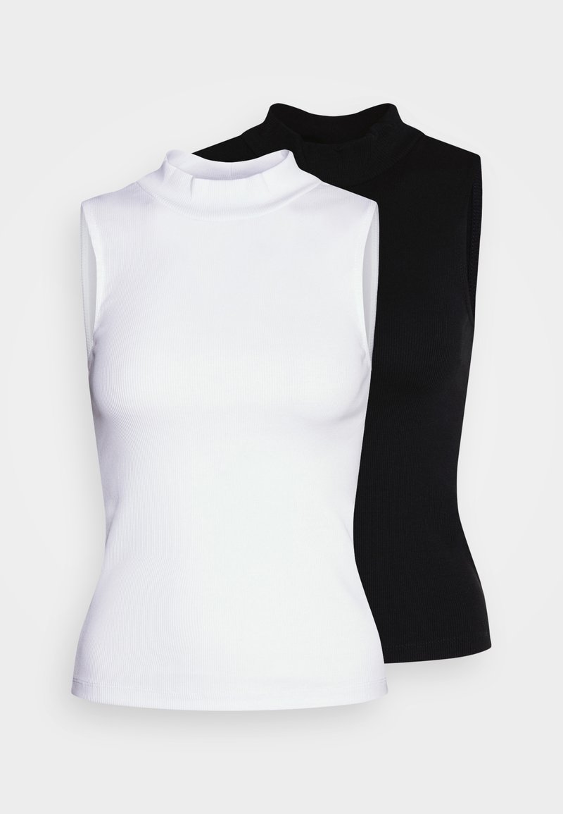 Onlmanny 2 4 Heavy Satin Top Black