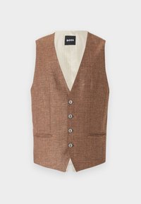 HUGE - Suit waistcoat - dark brown