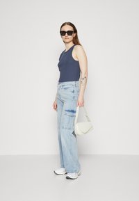 GAP HIGH NECK TANK - Top - deep sailor blue