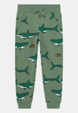 MINI SHARK - Pantaloni sportivi - light green