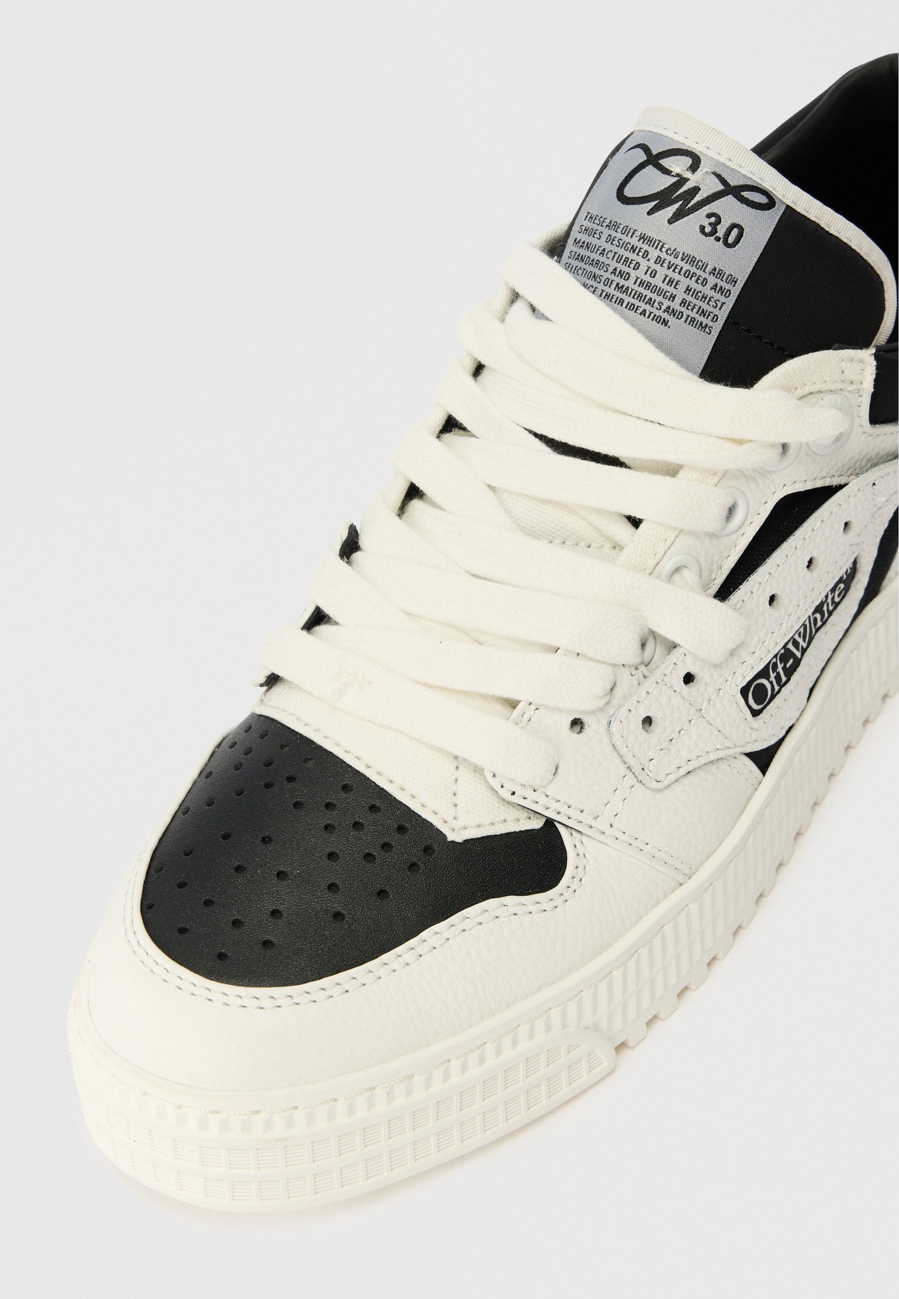 off white low top white