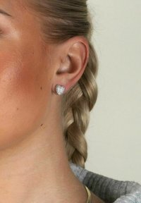 SNÖ of Sweden STINA HEART - Örhänge - s clear