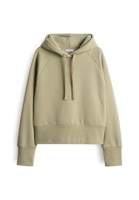 BATWING FIT 3/4 SLEEVE FRENCH TERRY - Kapuzenpullover - soft matcha