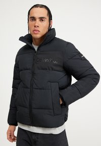 Calvin Klein - CRINKLE JACKET - Winter jacket - black Thumbnail Image 1