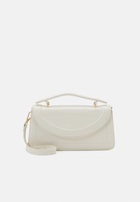 Pieces PCCIA CROSSBODY BAG - Cross body bag - cloud dancer detail/gold-coloured