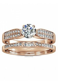 MYC Paris BAGUE EMPRESS  - Anello - or rosé / cristal