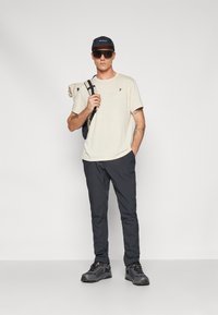 Peak Performance EXPLORE GRAPHIC TEE - Majica kratkih rukava s printom - sand fog