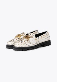 Kurt Geiger London MANSION STUD LOAFER - Instappers - bone comb