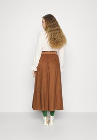ONLY ONLVENEDIG PAPERBAG LONG SKIRT - Saia comprida - toffee