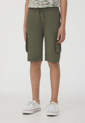 Terranova, WITH DRAWSTRING - Pantaloni cargo - salvia