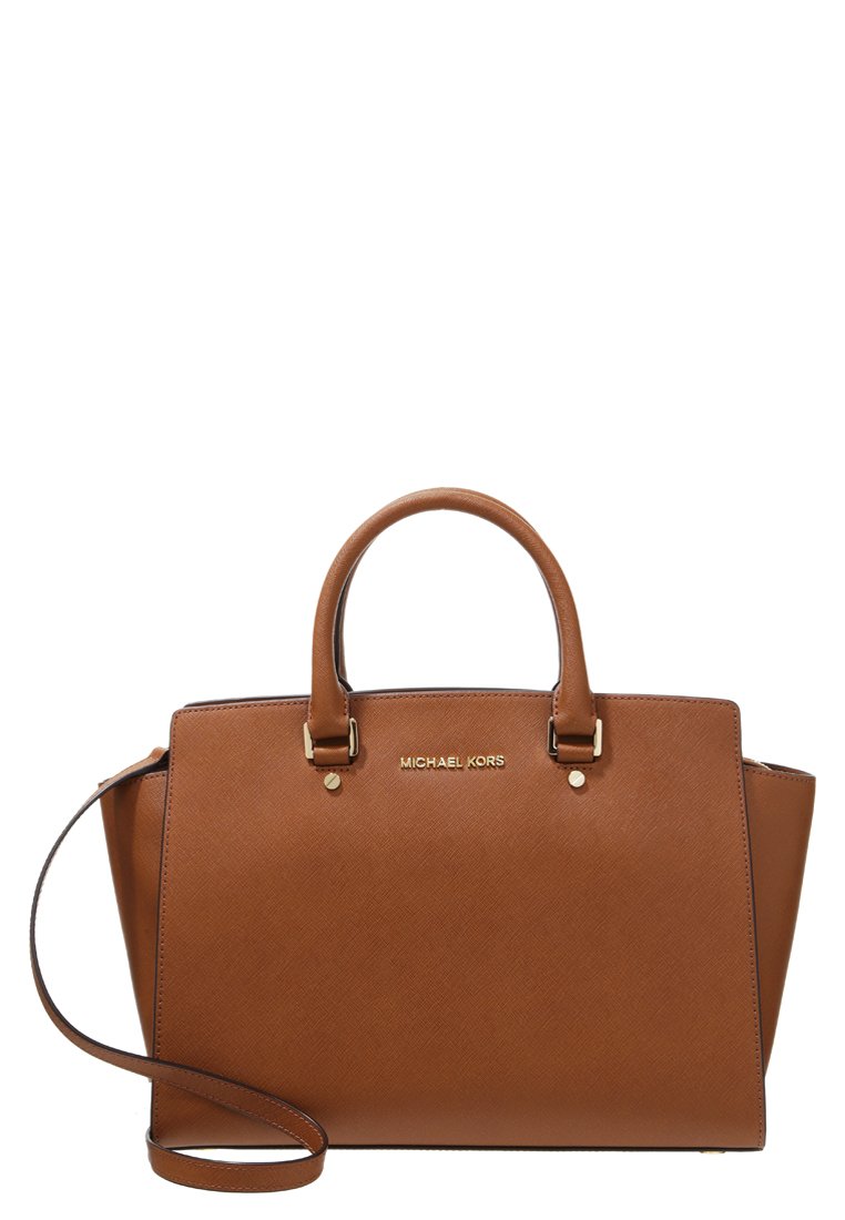leather michael kors large selma