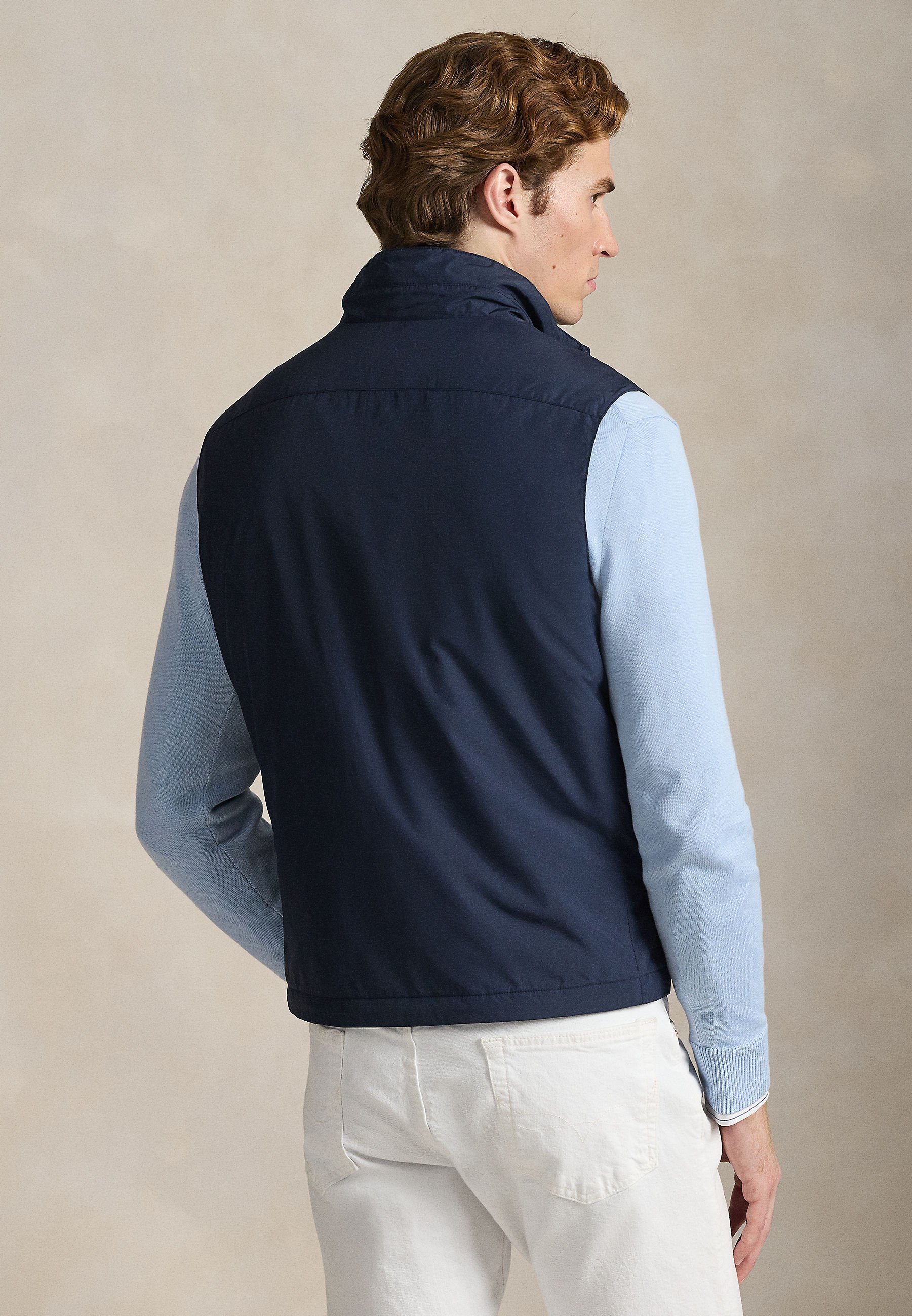 Polo Ralph Lauren BRUSHED FLEECE FULL ZIP VEST - Weste - newport