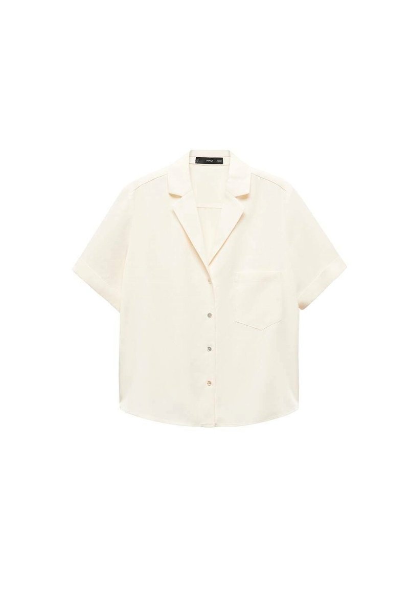 Mango Overhemdblouse wit