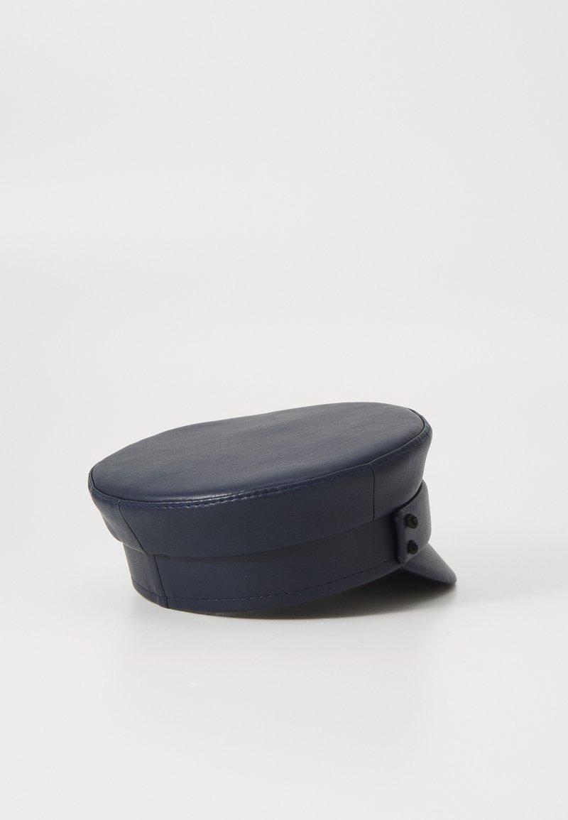 RUSLAN BAGINSKIY BELTED BAKER BOY - Cap - navy blue/blue  display picture 1