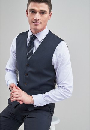 SIGNATURE PLAIN SUIT: WAISTCOAT - Suit waistcoat - dark blue