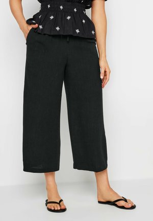 CROPPED - Stoffhose - black