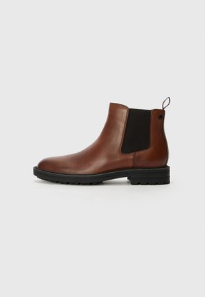 Jack & Jones JFWHOSKINS - Klasične gležnjače - cognac
