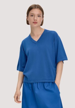hessnatur, HESSNATUR - T-Shirt basic - kobalt