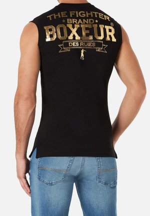 BASIC PRINTED - Top - schwarz