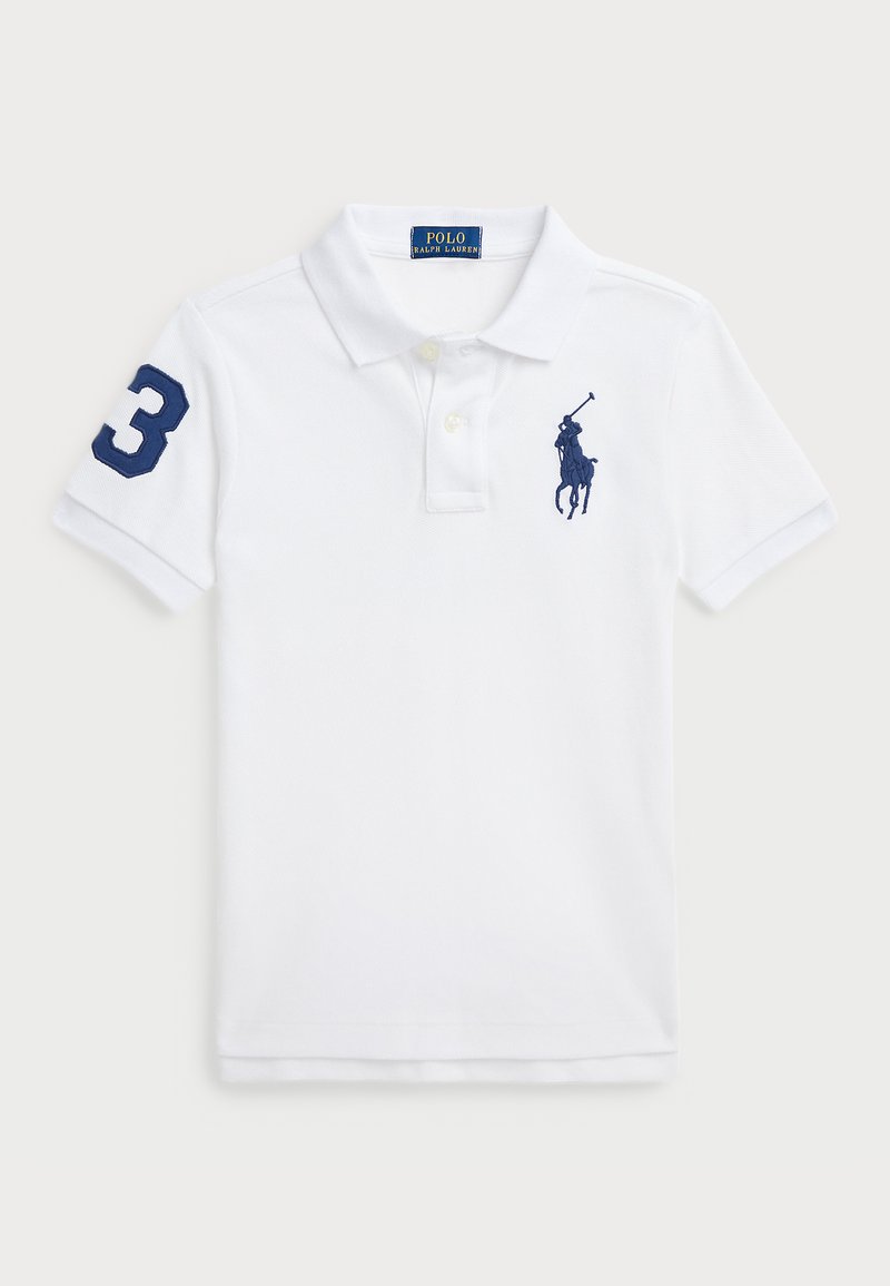 Polo Ralph Lauren - BIG PONY COTTON MESH POLO SHIRT - Polo - white, Ampliar