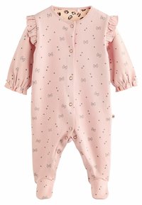 Next 3 PACK WITH MATCHING TURBAN- REGULAR FIT - Strampler - pink