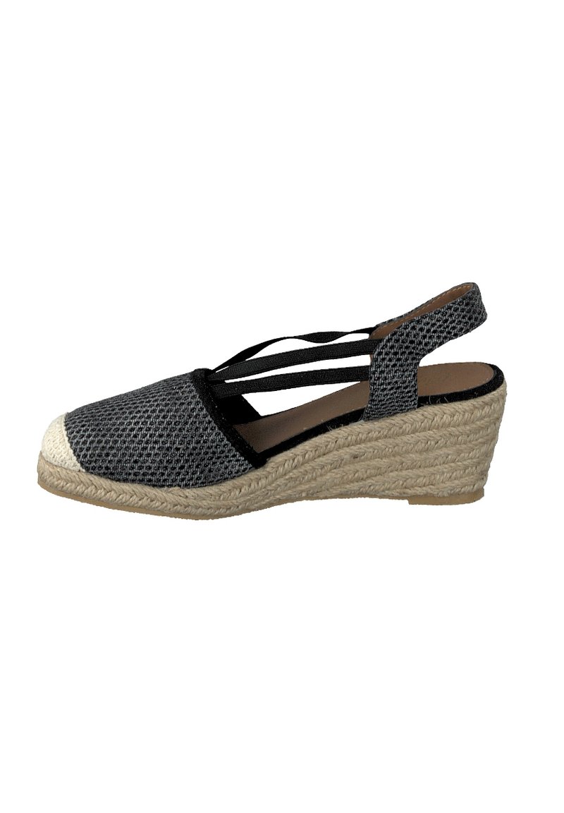Damen Sneaker | Mustang Keilsandalette schwarz - QY92903 Damen Sneaker | Mustang Keilsandalette schwarz - QY92903