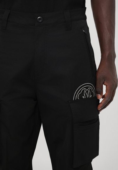 Evisu KAMON SEAGULL PANTS - Cargobroek - black