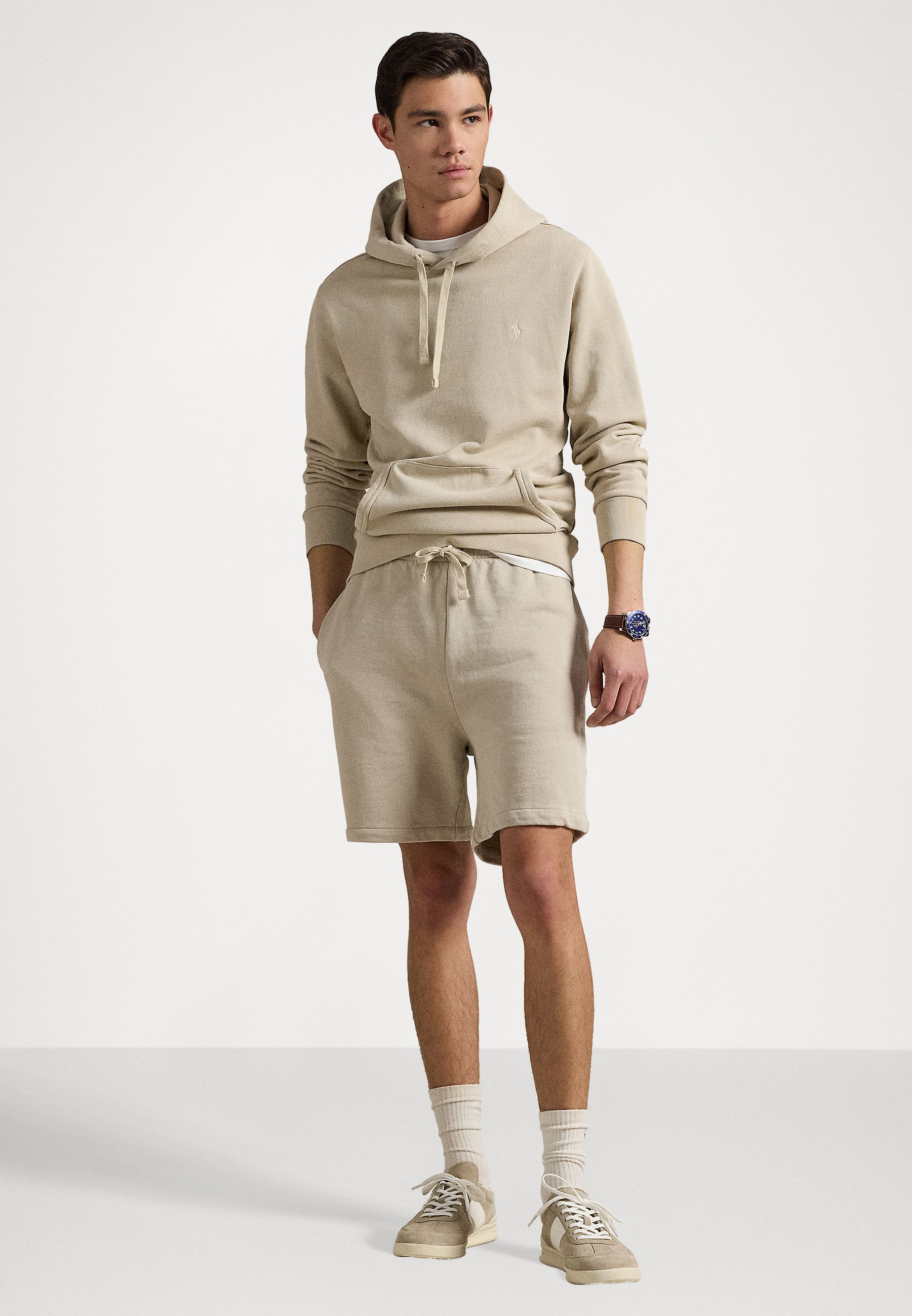 Polo Ralph Lauren LOOPBACK FLEECE HOODIE - Hoodie - beige