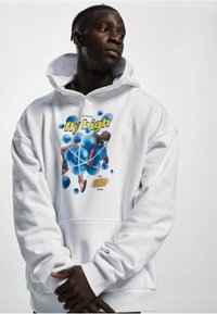 Upscale by Mister Tee BUBBLLES  HEAVY OVERSIZE - Hoodie - white