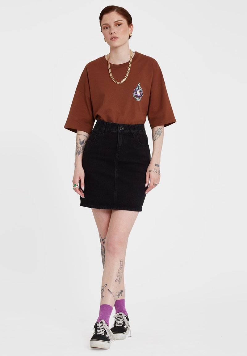 Volcom Jeansrok zwart Volcom Jeansrok zwart