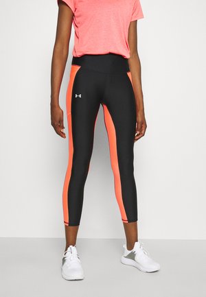 PANEL ANKLE - Tights - black