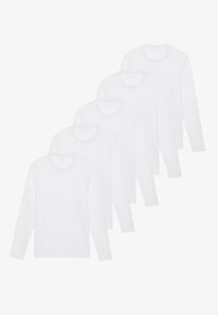 5 PACK - Camisola de manga comprida - bright white