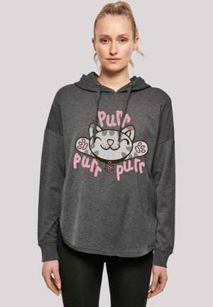 KITTY KATZE PURR - Hoodie - charcoal