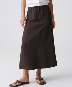 OPUS, A LINE FLUID DRAPE - Gonna a campana - affogato