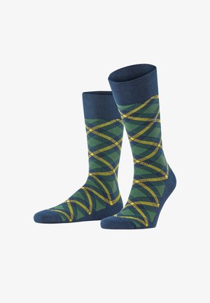 Burlington TARTAN SOCKEN - Socken - marine