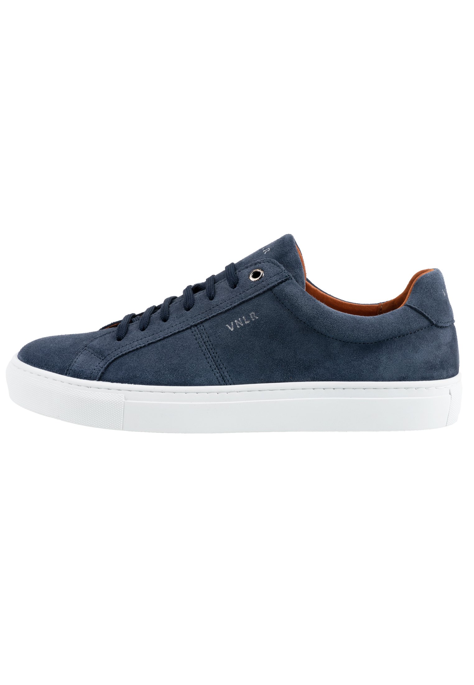 blauwe suede schoenen