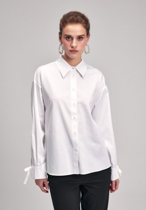 adL TIE DETAILED  - Overhemdblouse - white