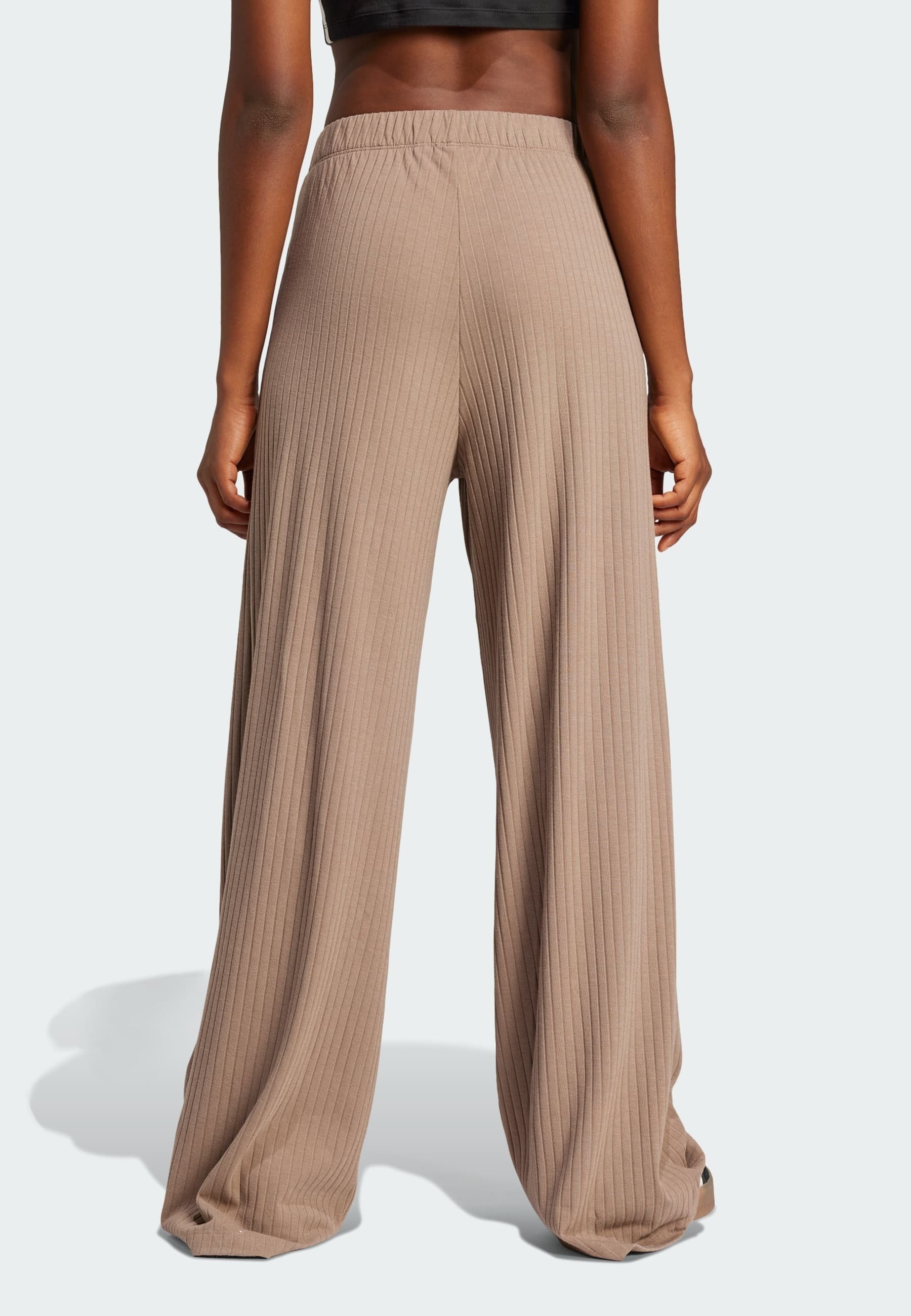 adidas Originals ESSENTIALS WIDE RIBBED PANTS - Trousers
