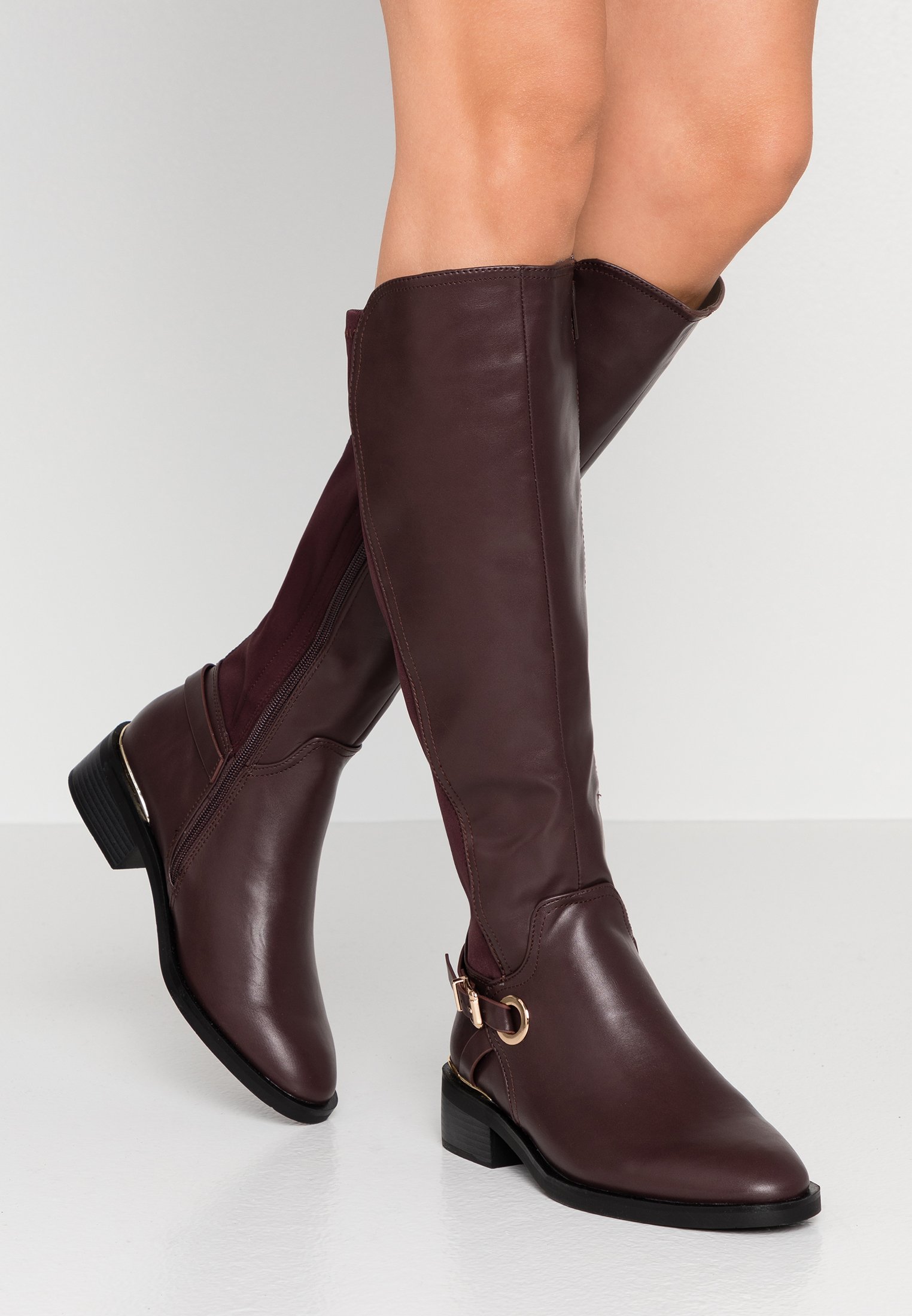 dorothy perkins burgundy boots