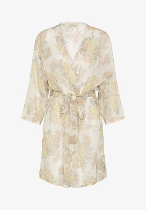 Cream, CRDANICA KIMONO - Chaqueta fina - lemon flower