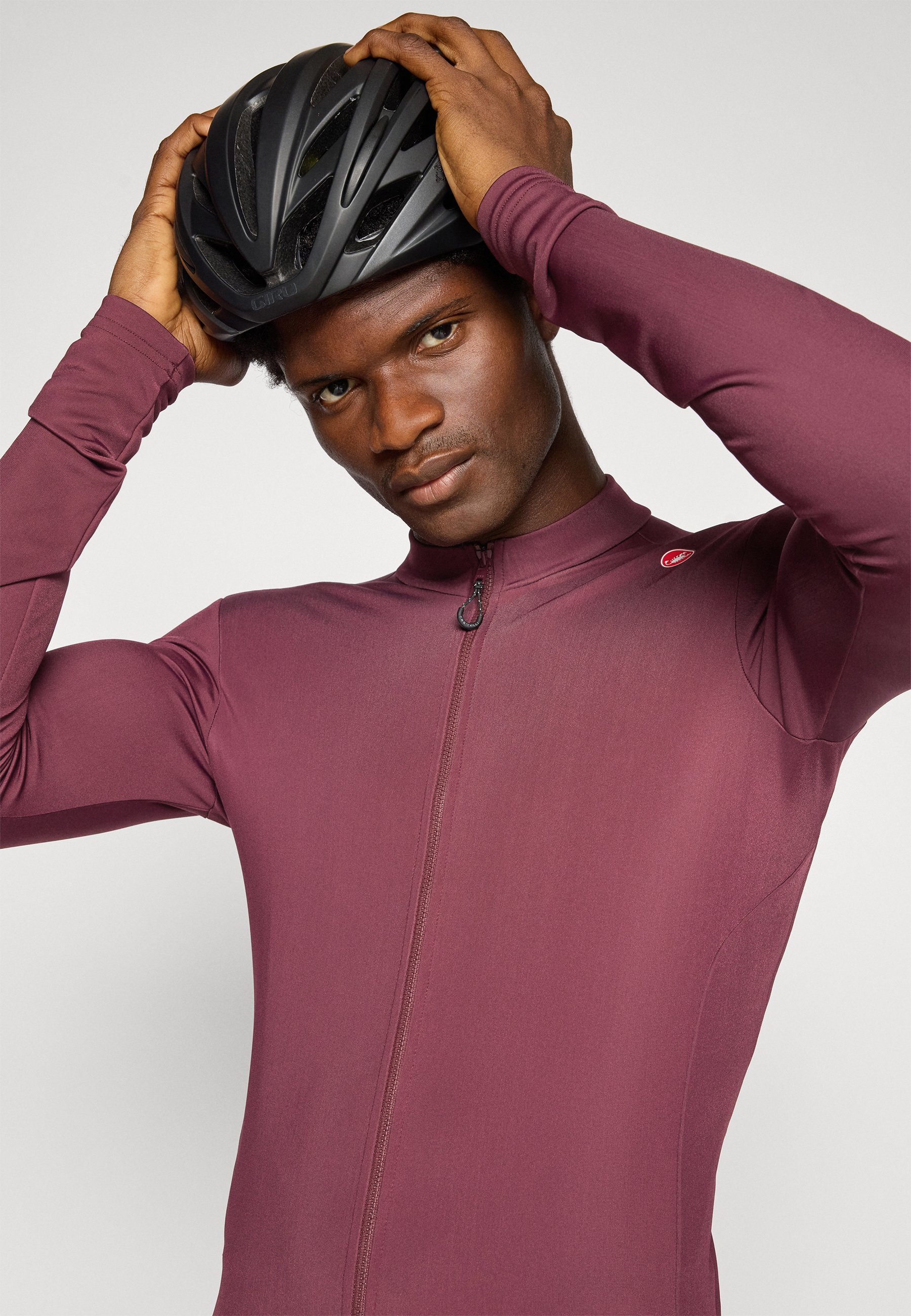 Castelli ESPRESSO THERMAL - Cycling Jersey - deep bordeaux