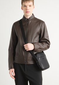 CARDONA LUAN SHOULDERBAG UNISEX - Cross body bag - black