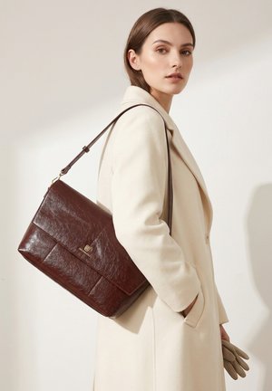 Bruno Magli, BRUNO MAGLI SHOULDER BAG - Borsa a mano - pl tobacco
