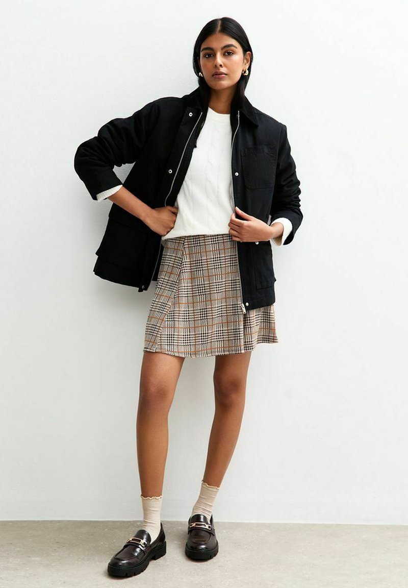 Gonna a pieghe - tartan rosso - CVG Gold