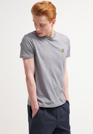 Lyle & Scott Camiseta básica - mid grey marl