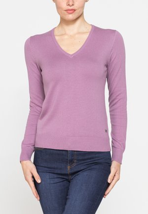 Carrera Jeans, V-NECK KNIT - Maglione - valerian