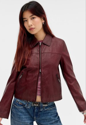 BDG Urban Outfitters, SALLY JACKET - Μπουφάν από συνθετικό δέρμα - wine