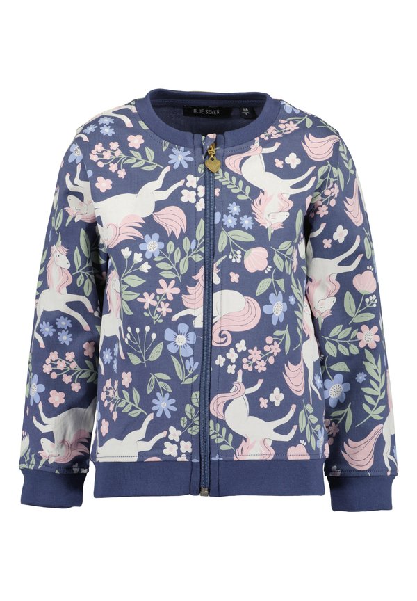 SUMMER VIBES - Sweatjacke -  jeansblau