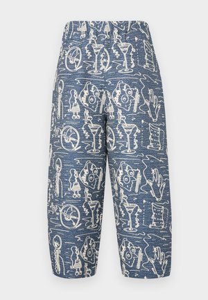ECLIPSE PANTS - Püksid - blue