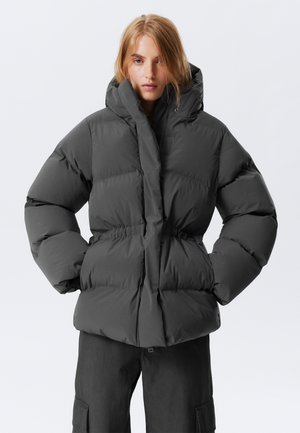 WAISTED PUFFER JACKET - Winterjas - dark grey